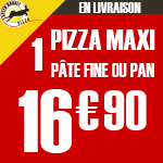 MAX1 - 1 pizza Maxi