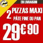 MAX2 - 2 pizzas Maxi